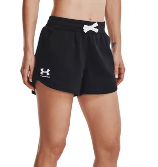Шорты женские Under Armour Rival Fleece Black 1376257-001