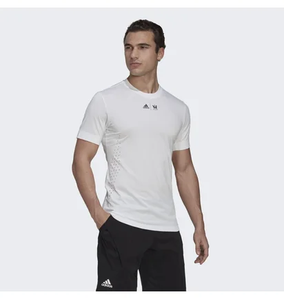 Футболка унісекс Adidas Tennis New York Graphic Tee White Hi5408
