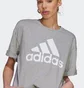 Футболка женская Adidas W Bl Bf Tee Grey IL3322
