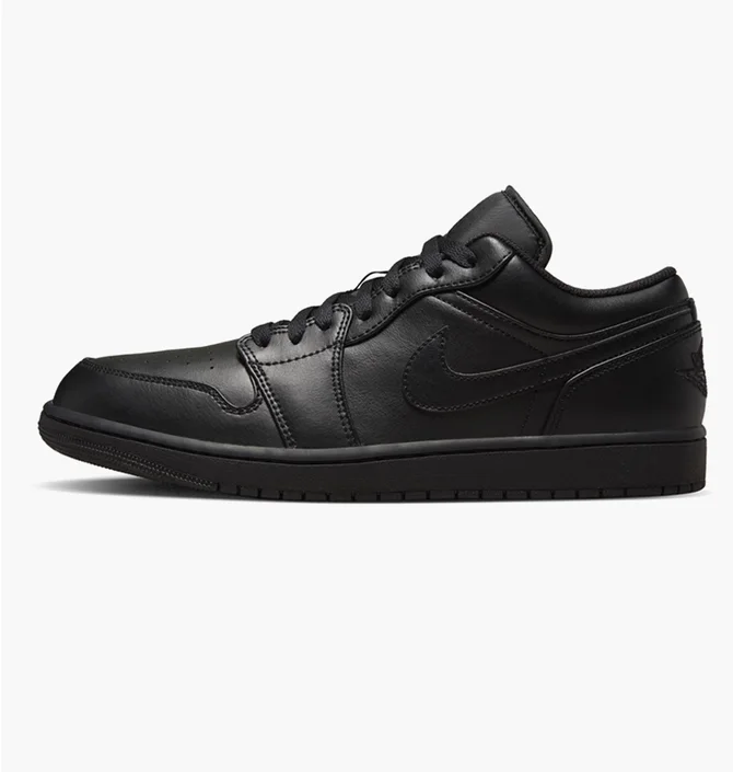 Кроссовки мужские Air Jordan 1 Low Black 553558-093
