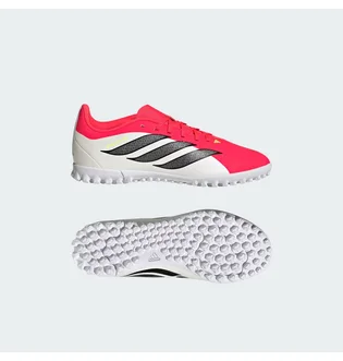 Сороконожки детские Adidas Predator Club Tf White/Red JS0364