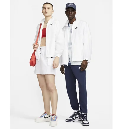 Вітровка жіноча Nike W Nsw Essntl Wr Wvn Jkt White Dm6185-100