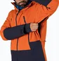 Куртка чоловіча CMP Fix Hood Twill Orange/Blue 34W2037-B595