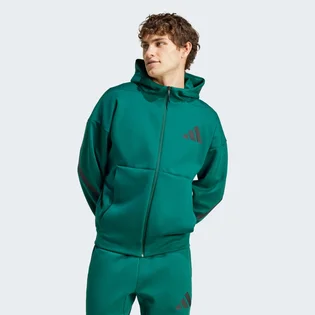 Толстовка чоловіча Adidas Z.N.E. Full-Zip Hooded Track Jacket Green JF6539