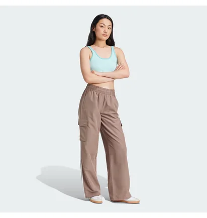 Штаны женские Adidas Adicolor 3-Stripe Beige JC8138