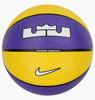Баскетбольный мяч Nike Lebron James Playground 8P 20 Violet/Yellow N1004372575
