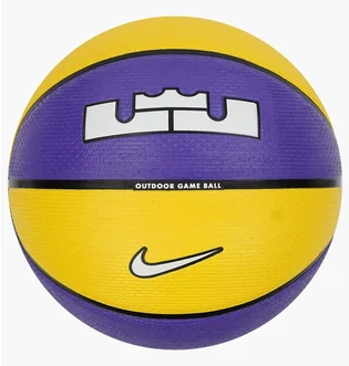 Баскетбольный мяч Nike Lebron James Playground 8P 20 Violet/Yellow N1004372575