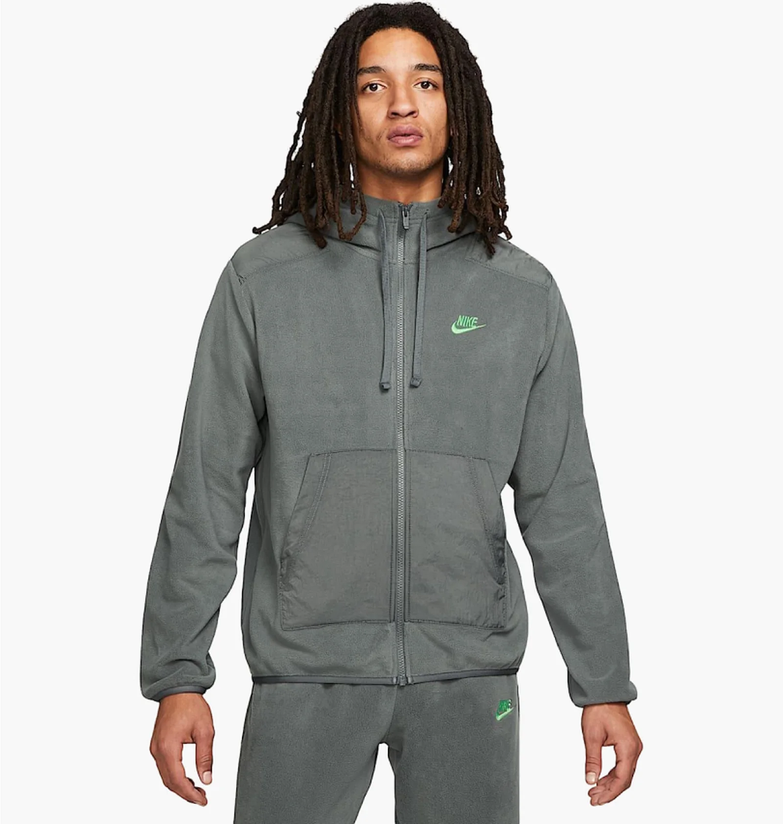 ᐉ Толстовка мужская Nike Teddy Fleece Grey DD4882-068 - купить в