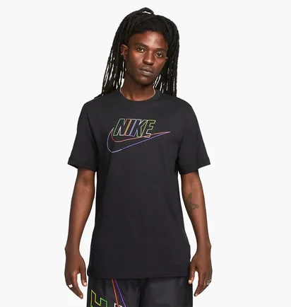 Футболка мужская Nike Nsw Tee Club+ Brd Pk Hbr Black Dz2871-010
