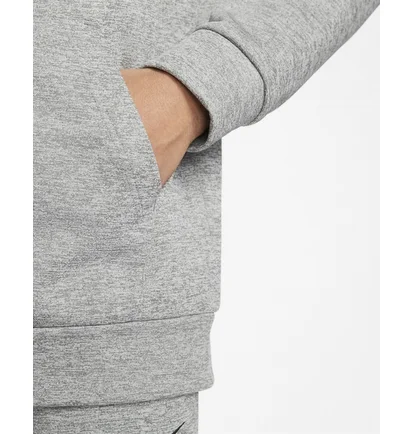 Толстовка мужская Nike Therma MenS Therma-Fit Full-Zip Fitness Top Grey DQ4830-063