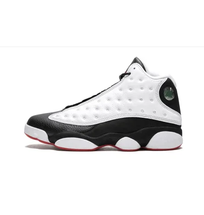 Кроссовки мужские Air Jordan 13 White/Brown 414571-104