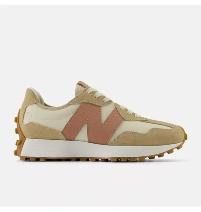 Кроссовки женские New Balance 327 Beige WS327NKA