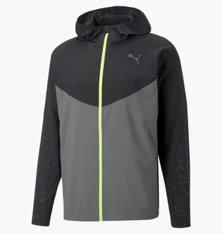 Куртка мужская Puma Reflective Printed Woven Running Jacket Grey/Black 522409-15