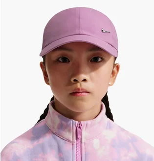 Кепка детская Nike Dri-Fit Club Kids Unstructured Metal Swoosh Cap Violet FB5064-503