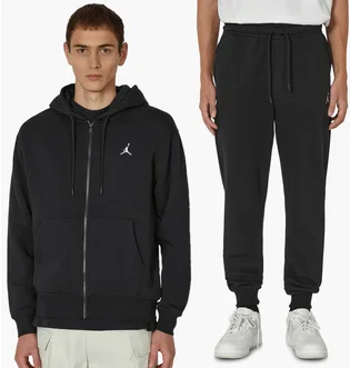 Спортивный костюм мужской Air Jordan Ess Flc Fz Set Black FJ7771-010__FJ7779-010