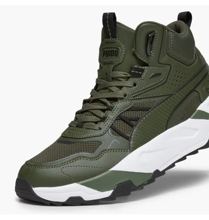 Кроссовки мужские Puma Trinity Mid Hybrid Olive 392327-02