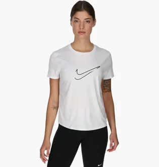 Футболка жіноча Nike One Swoosh Dri-Fit Short-Sleeve Running Top White HJ2204-100