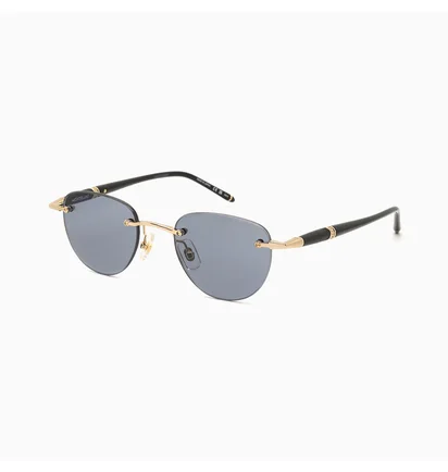 Сонцезахисні окуляри MONT BLANC Blue/Gold MB0412S-001-48