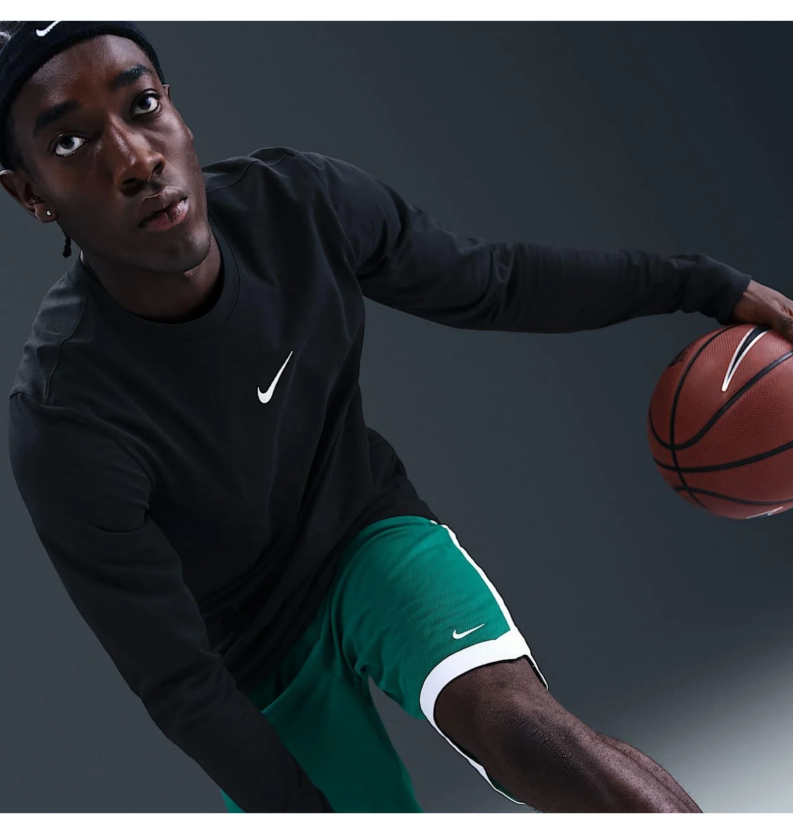 ᐉ Лонгслів чоловічий Nike Starting 5 Black HV1770-010 - придбати