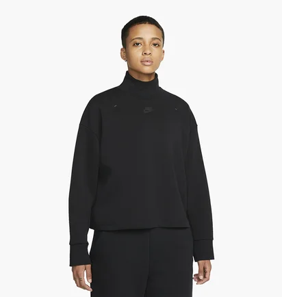 Світшот жіночий Nike Sportswear Tech Fleece Black DD5628-010