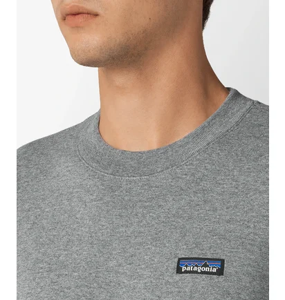 Свитшот мужской Patagonia P-6 Label Uprisal Sweatshirt Grey 39627GLH