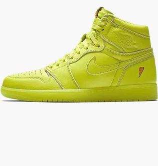 Кроссовки мужские Air Jordan 1 Retro High Og G8Rd Yellow AJ5997-345