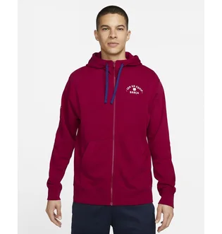 Толстовка мужская Nike Fc Barcelona Red FD4145-620