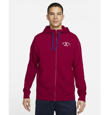 Толстовка мужская Nike Fc Barcelona Red FD4145-620