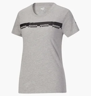 Футболка жіноча Puma Script Tee Grey 588558-04
