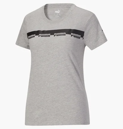 Футболка жіноча Puma Script Tee Grey 588558-04