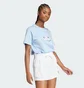 Футболка женская Adidas Doodle Hunt Light Blue JM4383