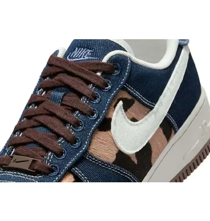 Кроссовки женские Nike Air Force 107 Blue/Brown IB3674-400