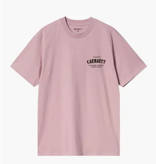 Футболка унисекс Carhartt WIP Catalogue C Logo Pink I034761.2P8XX