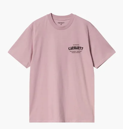 Футболка унісекс Carhartt WIP Catalogue C Logo Pink I034761.2P8XX