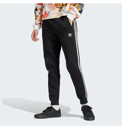 Штаны мужские Adidas Adicolor 3-Stripes Joggers Black IU2353