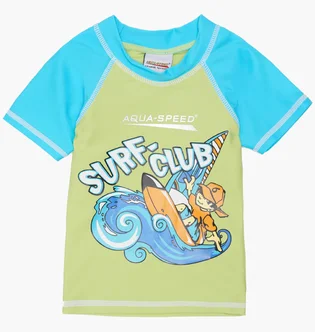Футболка дитяча Aqua Speed Surf-Club Green 383-04