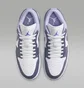 Кроссовки мужские Air Jordan 1 Low Violet/White 553558-145
