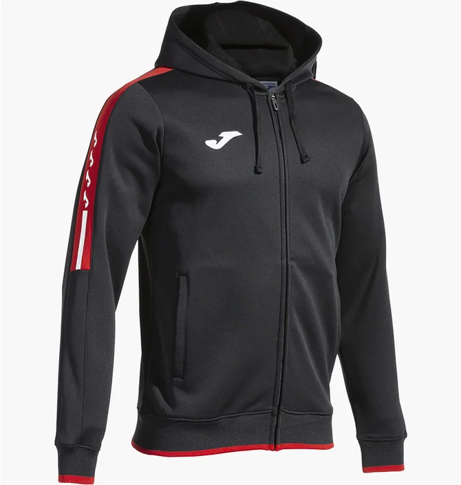 Олімпійка чоловіча Joma Olimpiada Zip-Up Hoodie Black 103707.106
