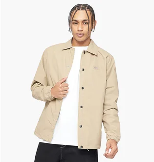Куртка мужская Dickies Oakport Coaches Jacket Beige Dk0A4Xewkhk1