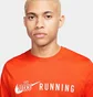 Футболка мужская Nike Running Orange FQ3920-819