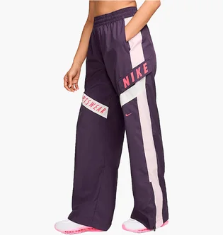 Штани жіночі Nike Sportswear Woven High-Waisted Violet HF5957-573
