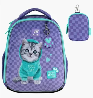 Рюкзак дитячий Kite Studio Pets Violet SP25-555S-2