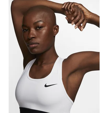 Топ женский Nike Womens Medium-Support Non-Padded Sports Bra White Bv3900-100
