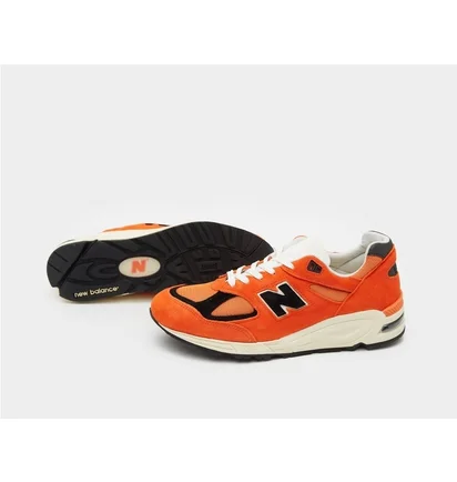 Кросівки чоловічі New Balance 990V2 Made In Usa Orange M990Ai2