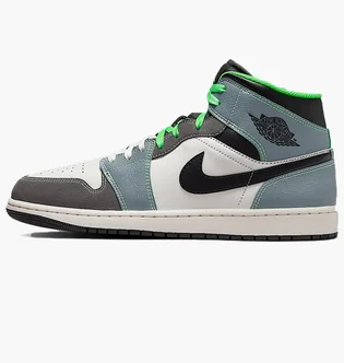 Кроссовки мужские Air Jordan 1 Mid Casa 93 Black/Grey HQ3829-001