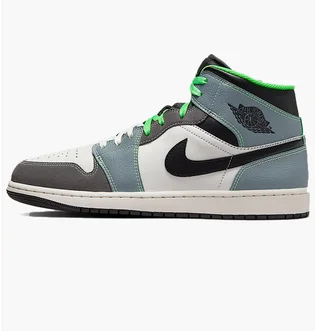 Кроссовки мужские Air Jordan 1 Mid Casa 93 Black/Grey HQ3829-001