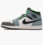 Кроссовки мужские Air Jordan 1 Mid Casa 93 Black/Grey HQ3829-001
