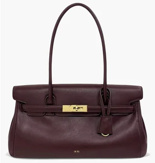 Сумка жіноча JW PEI Yara Shoulder Bag Bordo BB2025BG119188JWP