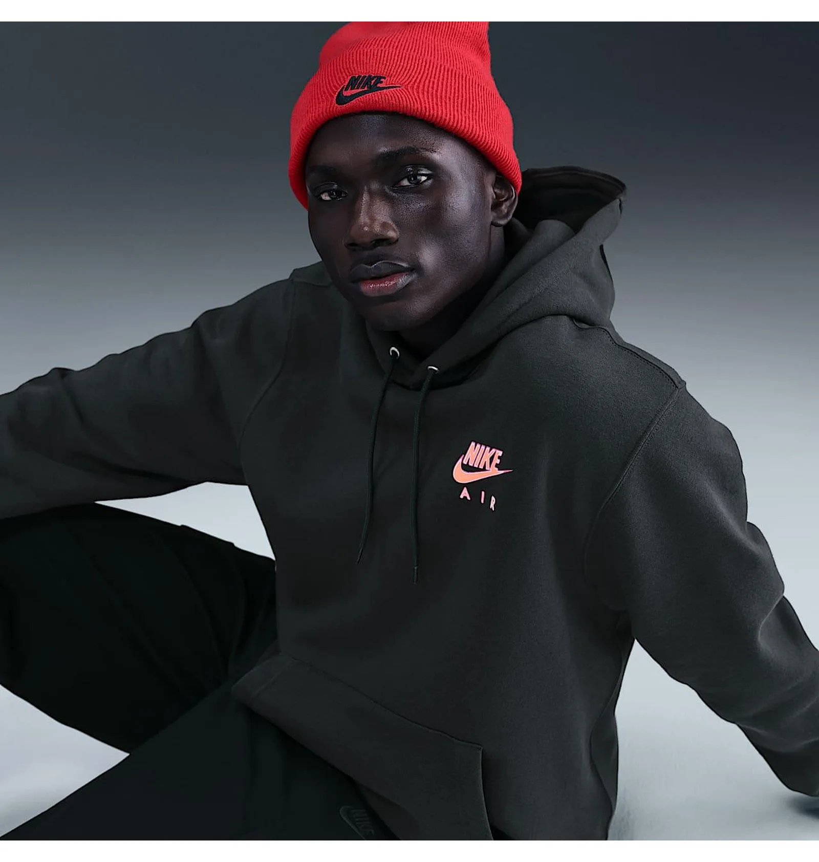 ᐉ Худи мужское Nike Sportswear Club Pullover Fleece Black IF1767