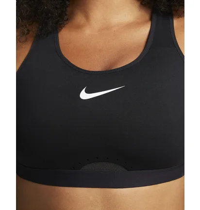 Топ женский Nike Womens High-Support Non-Padded Adjustable Sports Bra Black Dd0428-010